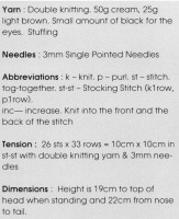 Knitting Pattern - Knitting By Post 097-DK - Scrumpy Dog